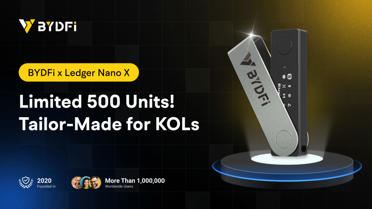 BYDFi and Ledger Launch Global Campaign with Limited BYDFi x Ledger Nano X